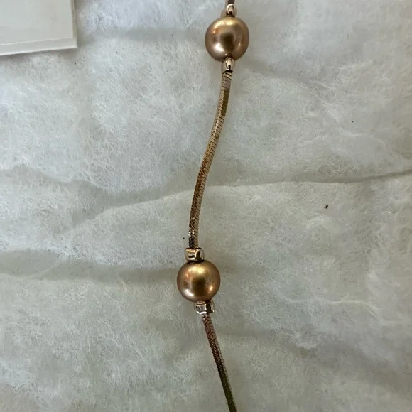 Monet Gold Earrings Classic Minimalist Design - Picture 3 of 3